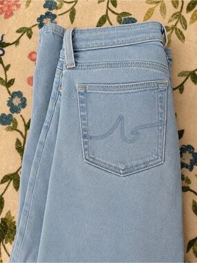 AG Mari crop Pale Blue High-Rise Women's Jeans